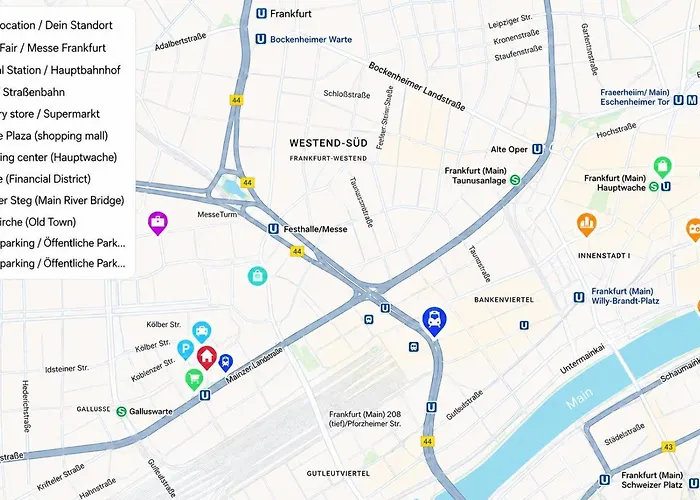 Appartamento Urbanes Messe Francoforte sul Meno
